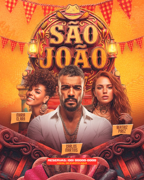 FLYER PARA EVENTO 2026 SÃO JOÃO