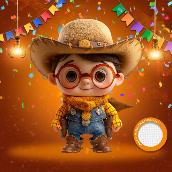 MASCOTES DE FESTA JUNINA MODELO 98