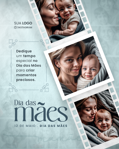 SOCIAL MEDIA - DIA DAS MÃES . 8 DE MAIO