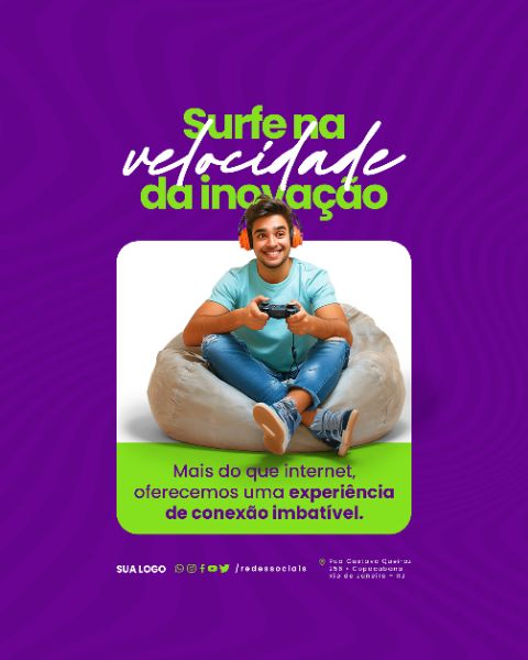 SOCIAL MEDIA - PROVEDOR DE INTERNET - EXPERIÊNCIA DE CONEXÃO IMBATÍVEL