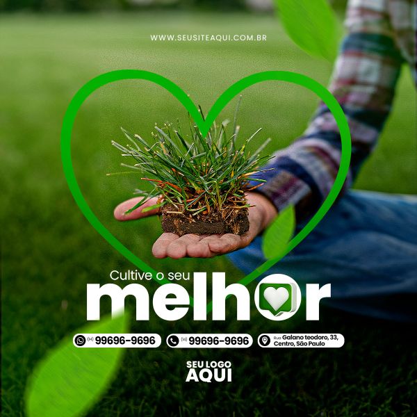 AGRONEGÓCIO, AGRICULTURA, AGROPECUÁRIA - SOCIAL MEDIA | PSD EDITÁVEL