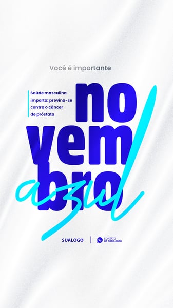 NOVEMBRO AZUL MÊS DA LUTA CONTRA O CÂNCER DE PRÓSTATA 7 ST