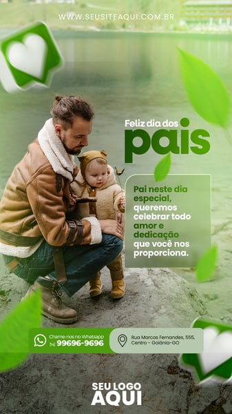 POST STORY - FELIZ DIA DOS PAIS