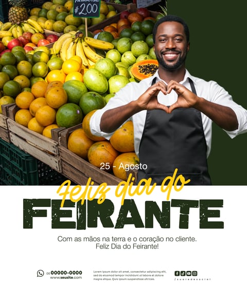25 AGOSTO DIA DO FEIRANTE