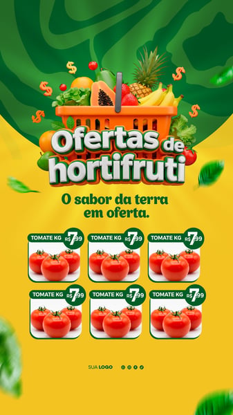 SUPERMERCADO HORTIFRUTI COM PREÇO STORY
