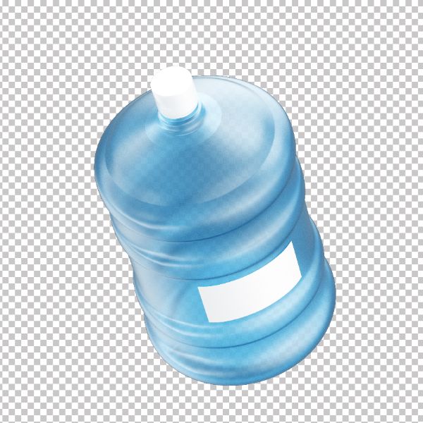 ASSET 3D - GALÃO DE ÁGUA MINERAL DE 20 LITROS COM FUNDO TRANSPARENTE