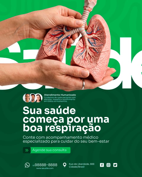 CLÍNICA MÉDICA SOCIAL MEDIA PSD EDITÁVEL 6