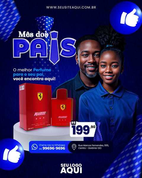 POST - FELIZ DIA DOS PAIS - MÊS DOS PAIS