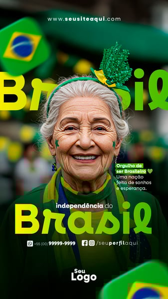 STORY DIA DA INDEPENDÊNCIA DO BRASIL PRANCHETA 12