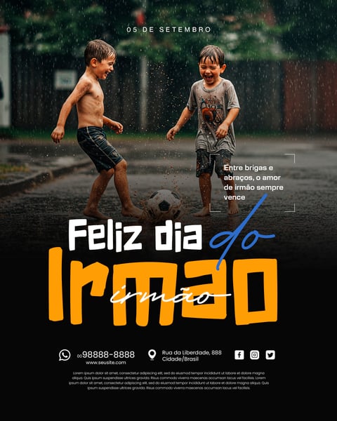5 DE SETEMBRO DIA DO IRMÃO 7