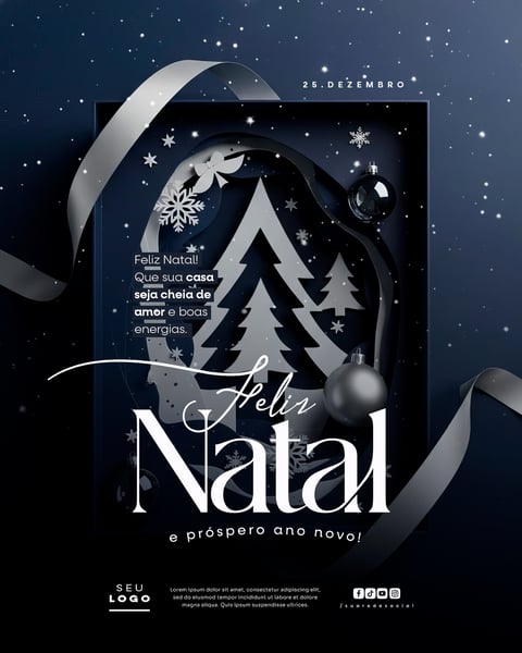 FELIZ NATAL 25 DE DEZEMBRO SOCIAL MEDIA PSD EDITÁVEL (10)