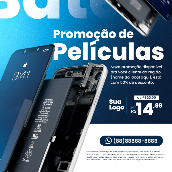 PROMOÇÃO DE PELÍCULAS - ASSISTÊNCIA TÉCNICA