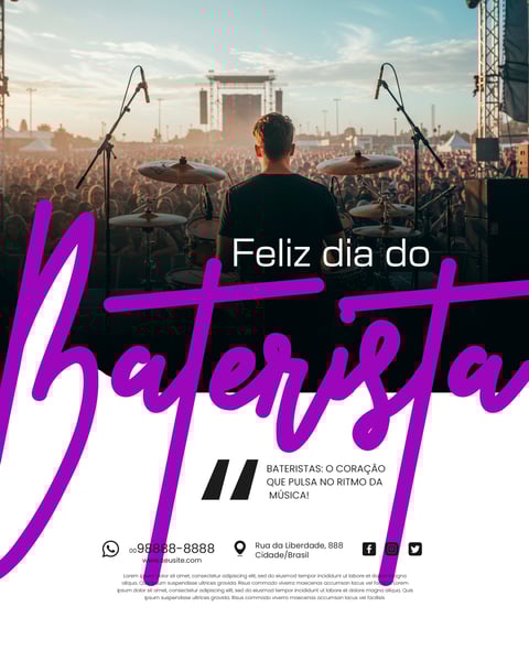 20 DE SETEMBRO DIA DO BATERISTA 9
