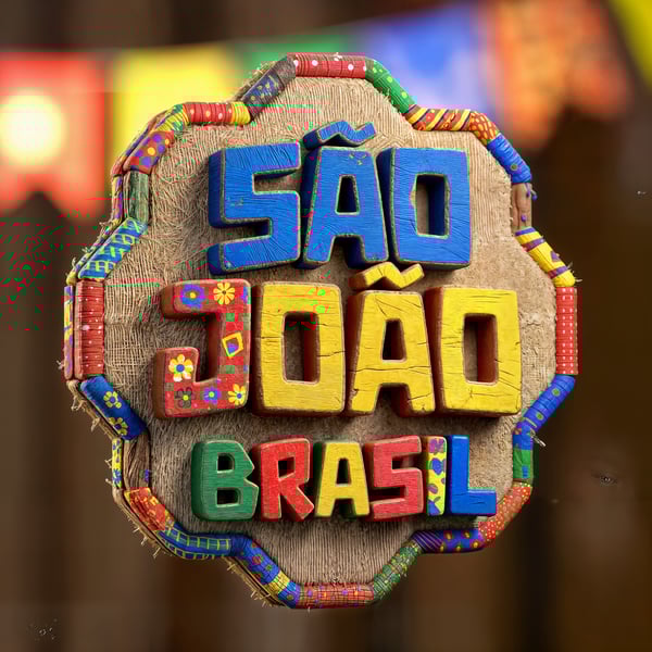 SELO 3D SÃO JOÃO BRASIL 05