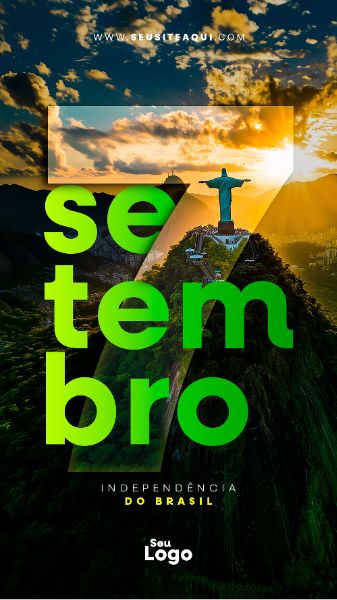 STORY - DIA DA INDEPENDÊNCIA DO BRASIL | SOCIAL MEDIA | PSD EDITÁVEL