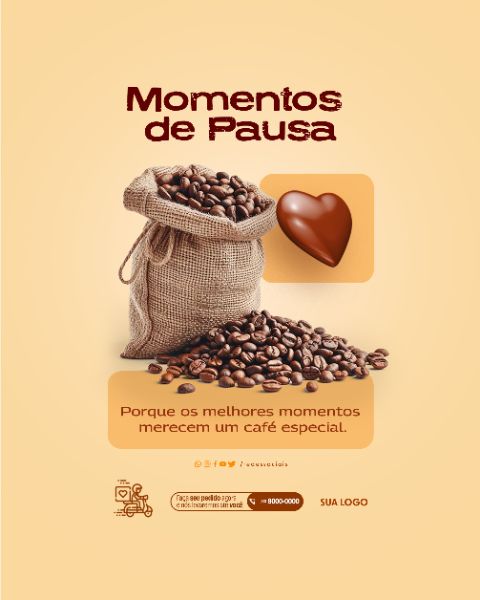 SOCIAL MEDIA - CAFETERIA - MOMENTOS DE PAUSA