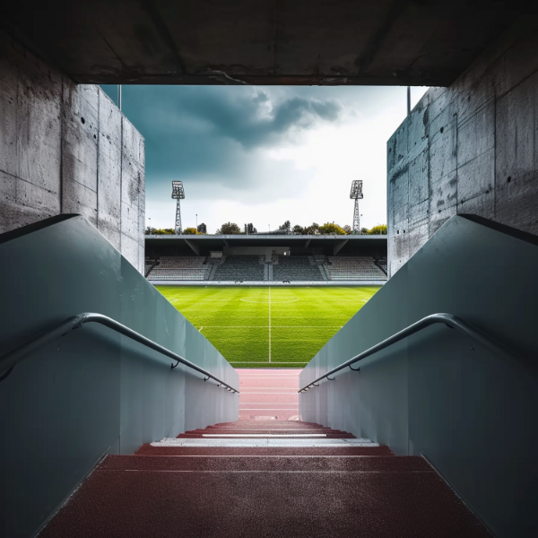 IMAGEM DE ESTADIO COM LUZES PARA COMPOSIÇÃO