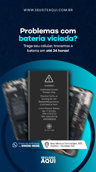 STORY - ASSISTÊNCIA TÉCNICA CELULAR E CONSOLES - MANUTENÇÃO, CONCERTO - PSD EDITÁVEL