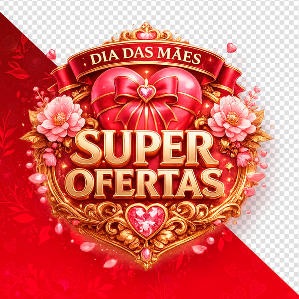 SELOS 3D DIA DAS MÃES