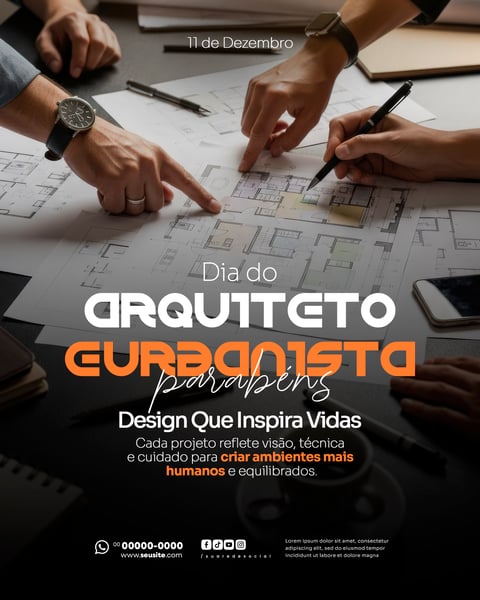 DIA DO ARQUITETO E URBANISTA SOCIAL MEDIA PSD EDITÁVEL (3)