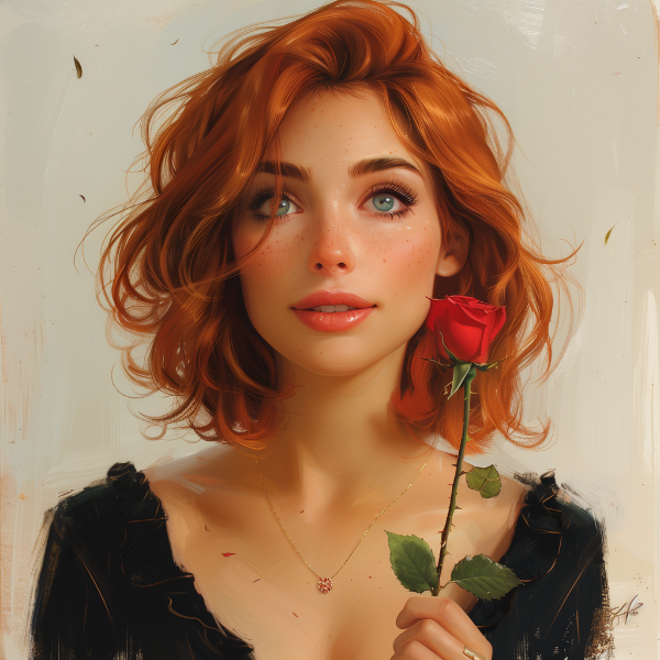 MULHER BONITA RUIVA | IMAGEM