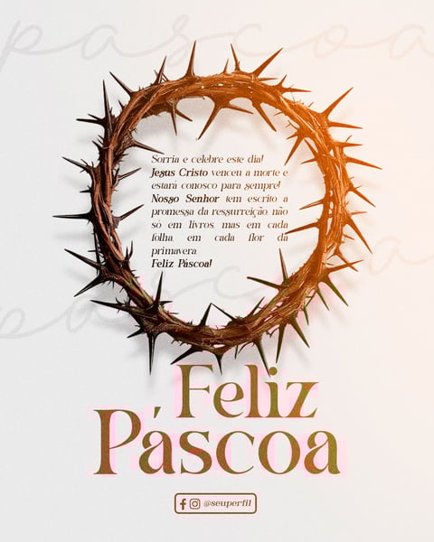 FLYER FELIZ PASCOA