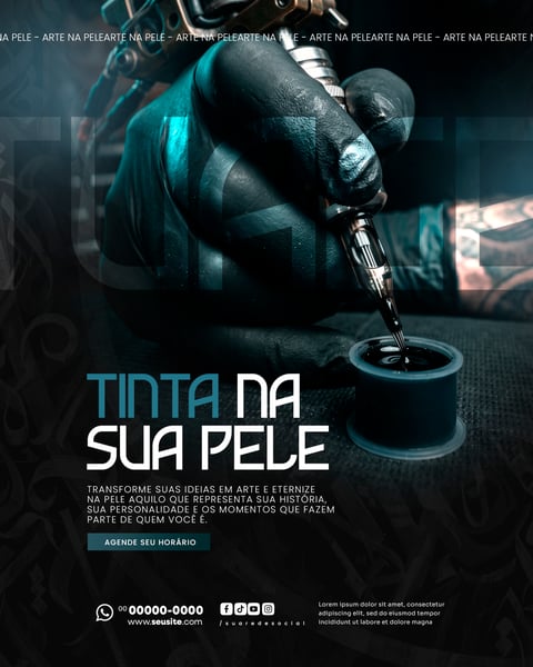 STUDIO DE TATUAGEM SOCIAL MEDIA PSD EDITÁVEL 10