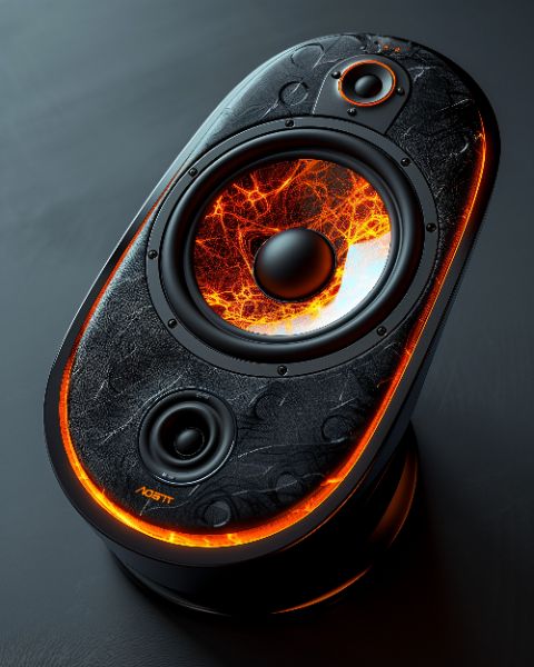 CAIXA DE SOM | FUTURISTA | BACKGROUND