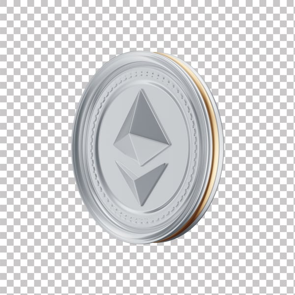 XAA ASSET 3D DE CRIPTOMOEDAS ETHEREUM COM FUNDO ISOLADO (2)