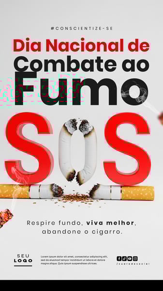 DIA NACIONAL DE COMBATE AO FUMO