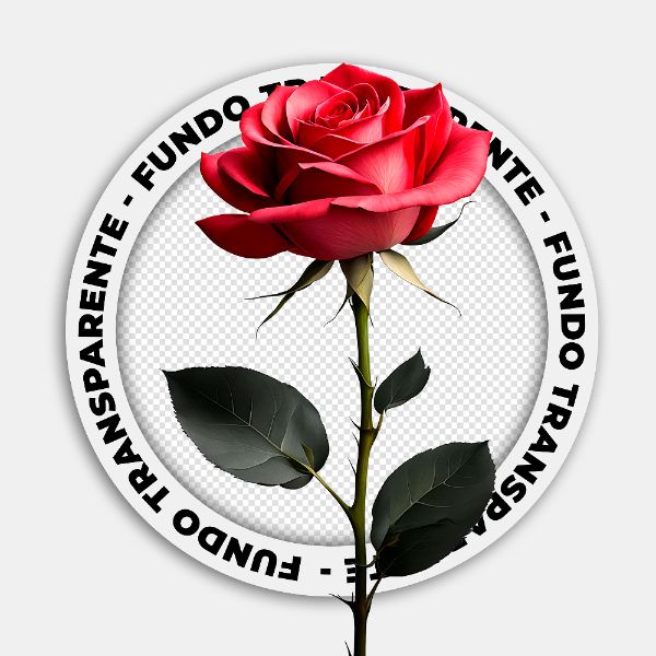ROSA VERMELHA | IMAGEM SEM FUNDO