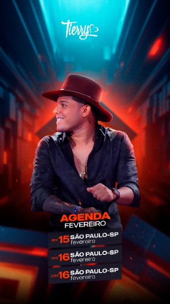 FLYER NOITE DO TIERRY STORY