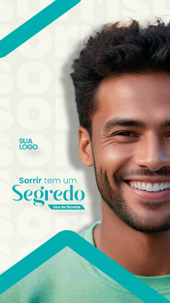 CAMPANHA CLÍNICA ODONTOLÓGICA CONSULTÓRIO DENTISTA MÍDIA SOCIAL PSD EDITÁVEL
