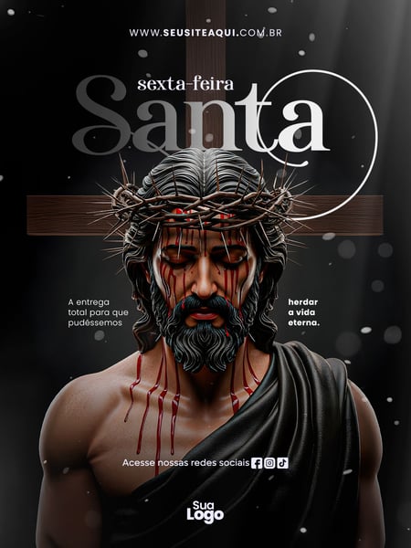 FEED SEMANA SANTA SOCIAL MEDIA 2026 PSD EDITÁVEL 8
