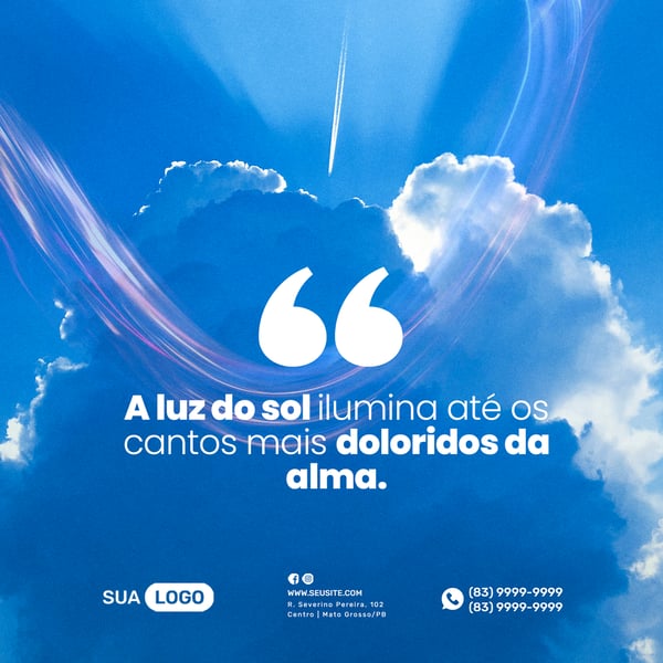 MOTIVAÇÃO - LUZ DO SOL