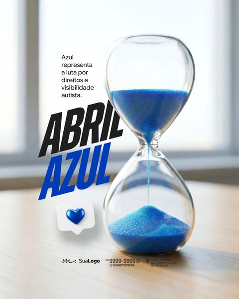 CAMPANHA DE CONSCIENTIZAÇÃO ABRIL AZUL SOCIAL MEDIA PSD EDITÁVEL 7