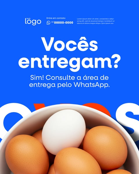 SOCIAL MEDIA VENDA DE OVOS