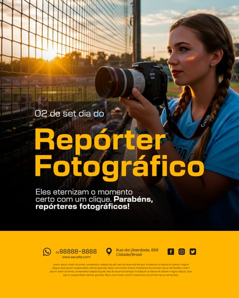 DIA DO REPORTER FOTOGRAFICO