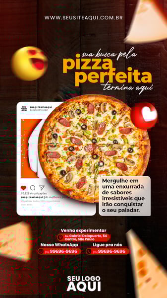 POST STORY - PIZZARIA | PIZZA