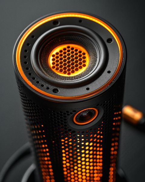 CAIXA DE SOM | FUTURISTA | BACKGROUND