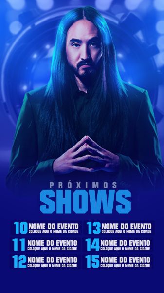 PRÓXIMOS SHOWS STORY