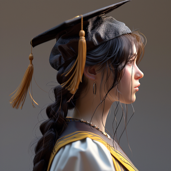 59W - PENTEADO COM BECA E CAPELO DE FORMATURA 02