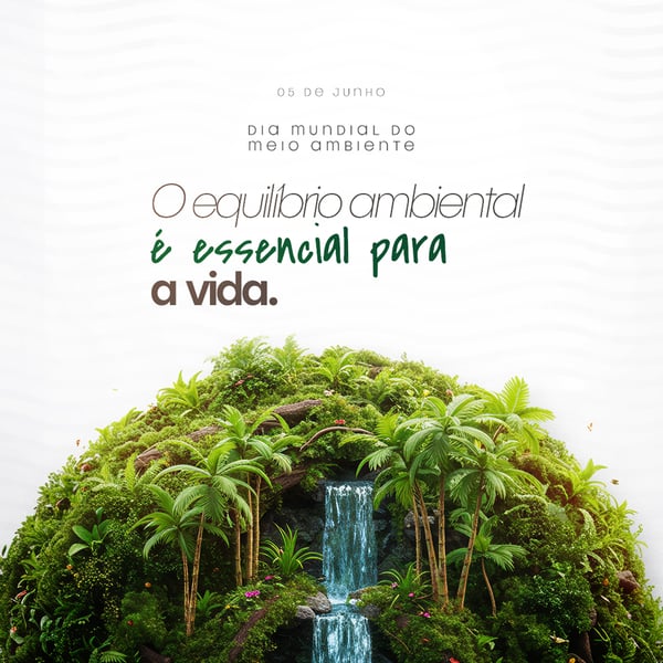 DE JUNHO - DIA MUNDIAL DO MEIO AMBIENTE SOCIAL MEDIA PSD EDITÁVEL 130