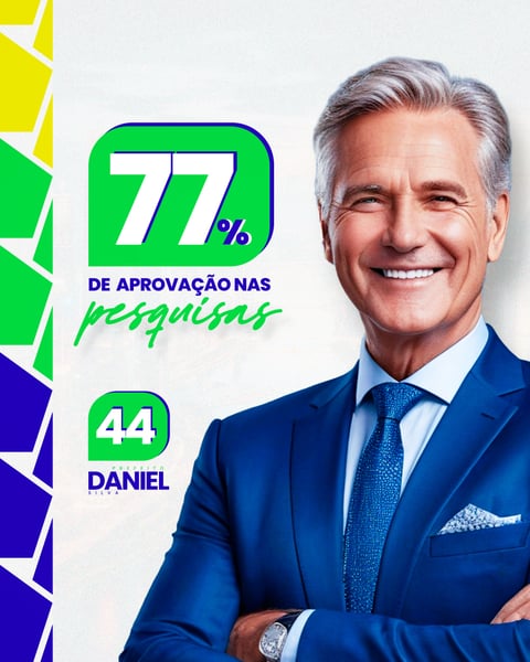 CAMPANHA ELEITORAL POLÍTICA ELEIÇÃO PREFEITO VEREADOR FEED 77 SOCIAL MEDIA PSD EDITÁVEL