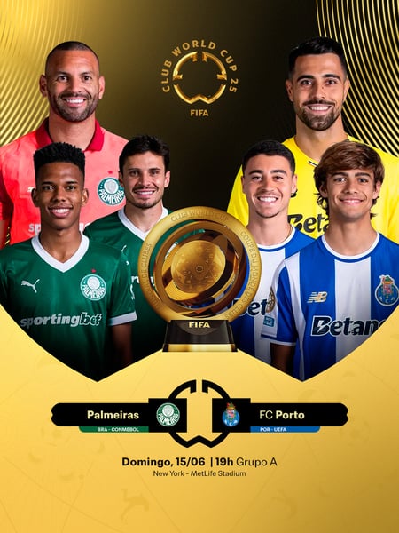 FC PORTO X PALMEIRAS FIFA CWC 2025 FINAL FEED