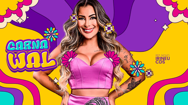 FLYER THUMB CAPA CD BANNER YOUTUBE CARNVAL PSD EDITÁVEL