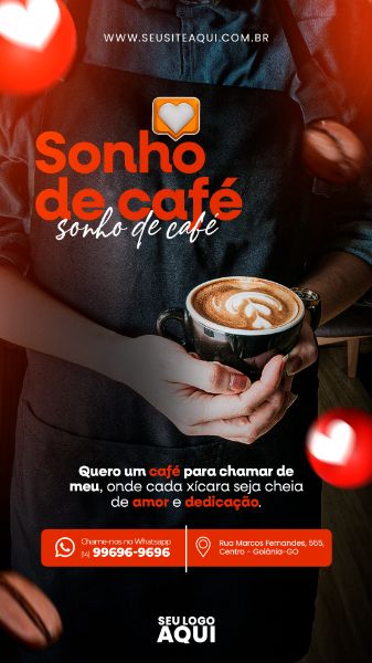 STORY | CAFETERIA | CAFÉ | SOCIAL MEDIA | PSD EDITÁVEL