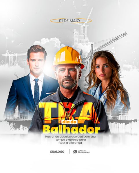 1 DE MAIO DIA DO TRABALHADOR FD 1