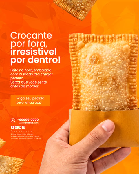 PASTELARIA SOCIAL MEDIA PSD EDITÁVEL 2