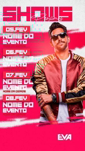 149 PRÓXIMOS SHOWS STORY